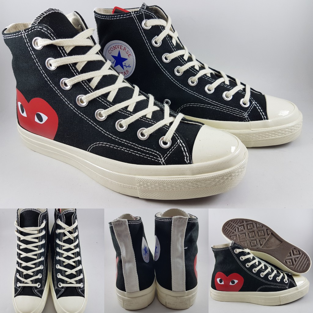 Converse cdg noir basse sales