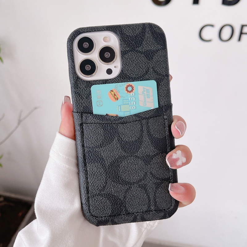 Funda Para Iphone 14/14plus/14pro/14promax Marca Famosa 13/13pro/13promax De  Alta Calidad 12/12pro/12promax 11 Nuevo Estuche A Prueba De Golpes Tarjeta  Coach