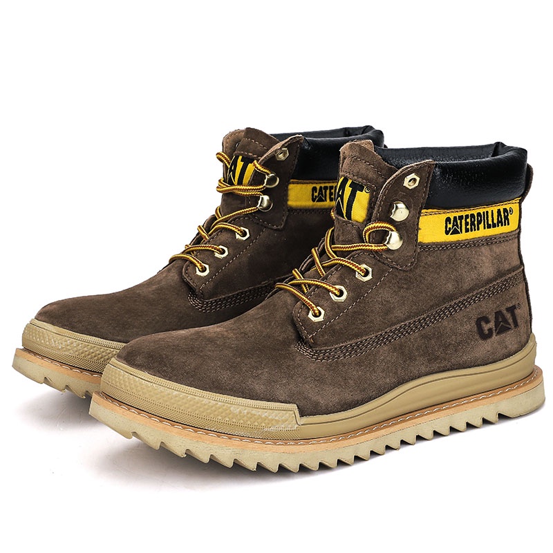 Botas de best sale cuero caterpillar