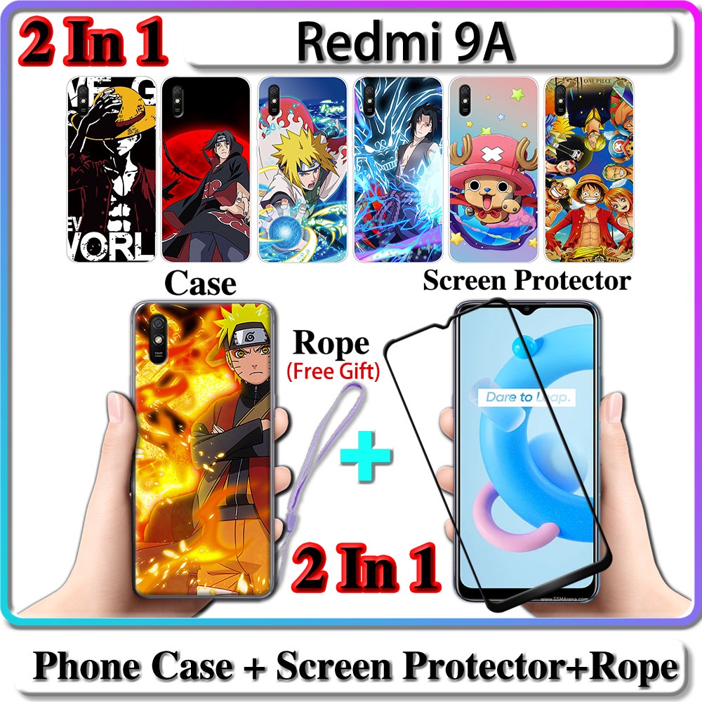Funda de silicona para Redmi 9A 9AT 9 A Kawaii Sanrio Kuromi Cinnamoroll,  carcasa suave A prueba de golpes para Xiaomi Redmi 9A transparente