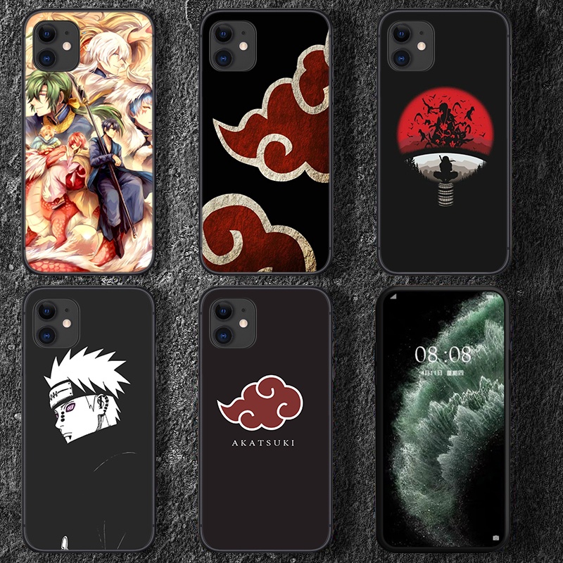 IPhone TongTrade Naruto Akatsuki Clan Nuvem Símbolo Impresso Capa Para 11  Pro 8 7 6s 5s 6p 5p X XS Max Samsung M40 Huawei P30 Caso Pro Personalizado  De $8,76