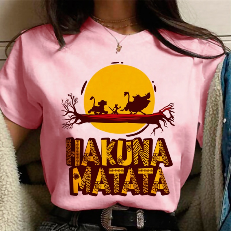 Camiseta hakuna matata hot sale