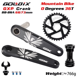 bielas mtb crankset 175mm 170mm Negro Monoplato Gxp 30d 32d 34d 36d 38d Aleaci n De Aluminio piezas de bicicleta for SRAM XO1 X1 GX Shimano