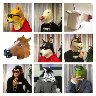 10 máscaras de animales para mascarada, máscara de gato, máscara en blanco  para mascarada, máscara de zorro, máscara de Therian, máscara de Halloween
