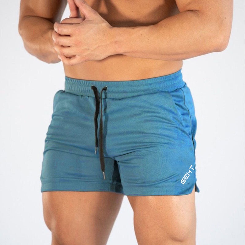Men's Biker Shorts – 95% Polyester 5% Spandex, Quick Dry, Breathable, Pockets – Unbranded