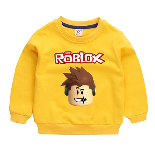 Compre Roupas infantis roblox crianças meninos meninas dos desenhos  animados impresso camiseta de manga comprida + calças terno jogo 8 cores  barato — frete grátis, avaliações reais com fotos — Joom