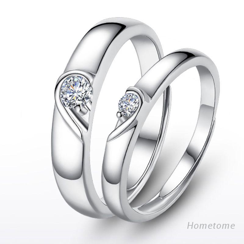 hom anillos de promesa de coraz n para parejas i love you