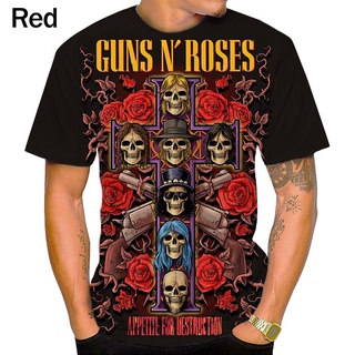 Playeras de guns 2025 and roses para hombre