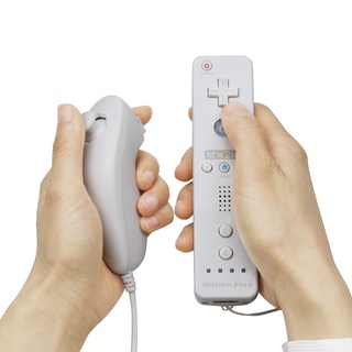 Mando inalámbrico 2 en 1, Compatible con Nintendo Wii, con Motion Plus,  Bluetooth, Nunchuk - AliExpress