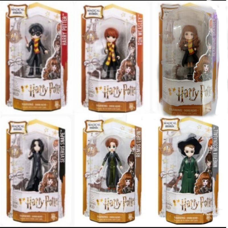 Set figuras Harry Potter articulado Magical Minis