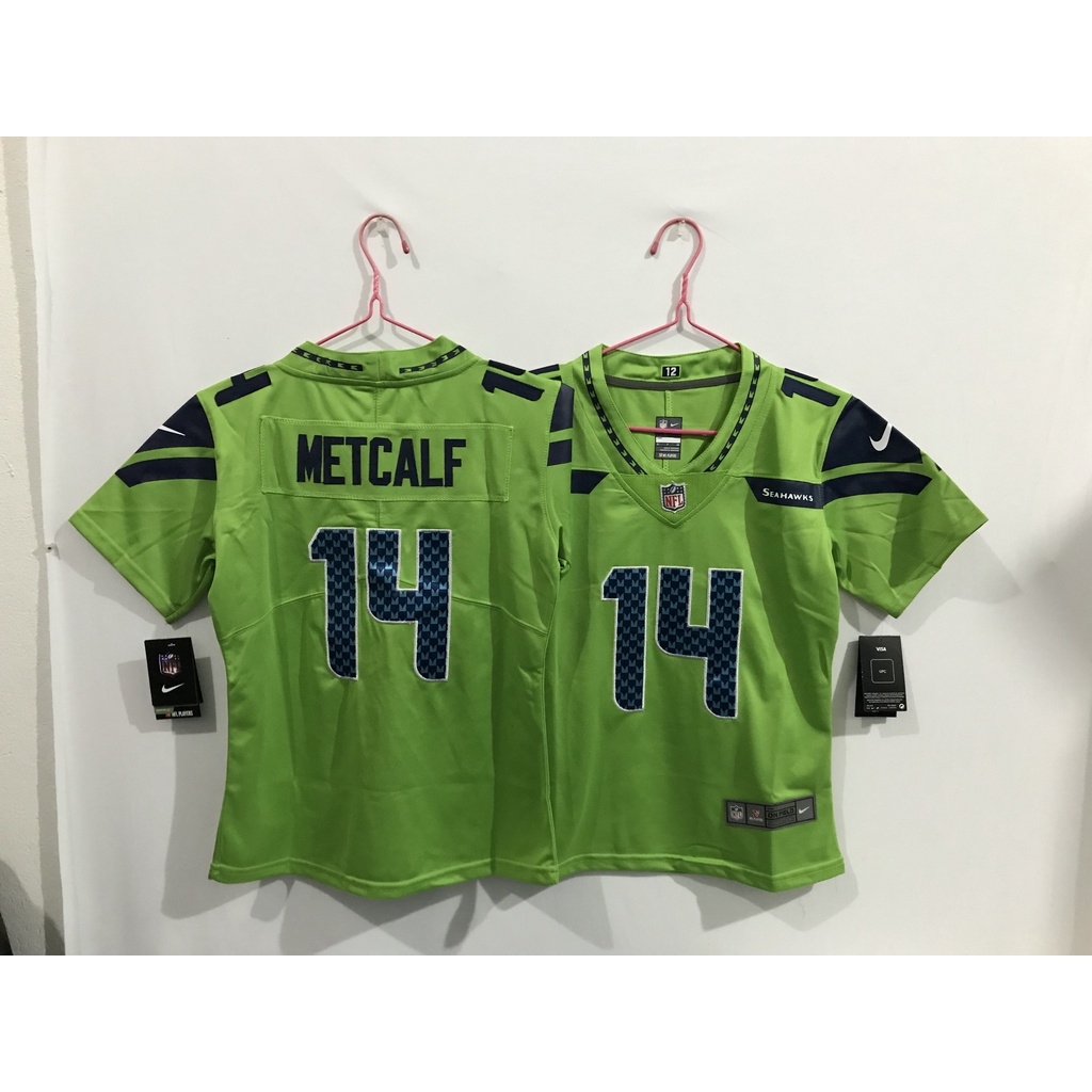 DK Metcalf Signed Seattle Seahawks AUTHENTIC Nike ON-FIELD Jersey