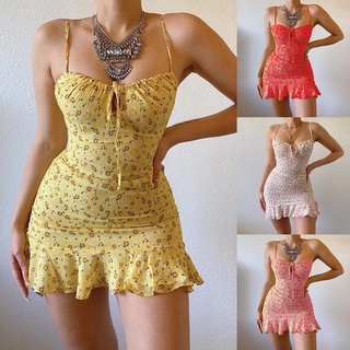 Vestidos entallados para mujer, sin mangas, mini vestido corto de