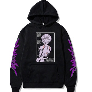 Jap n Anime Evangelion Harajuku Ayanami Rei Manga Sudaderas Kawaii