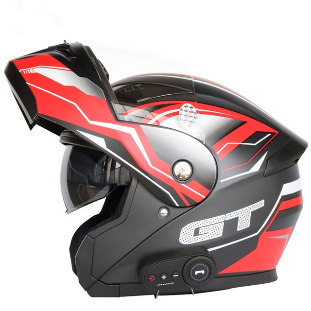 Casco Jet Befast Jet Connect III Con Interfono Integrato Nero Opaco