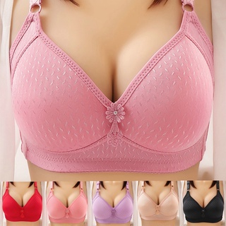 Brasier Triangular de encaje delgado suave con cuello en V sin varillas  para mujer