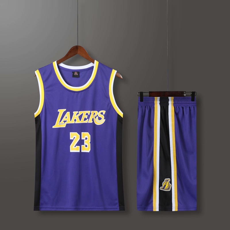 James Lakers #23 - Camisetas de baloncesto para hombre, estilo hip hop,  ropa para fiesta de jerseys, baloncesto, uniforme playera para pareja,  versión suelta (S-XXL), color amarillo B-S : : Hogar y