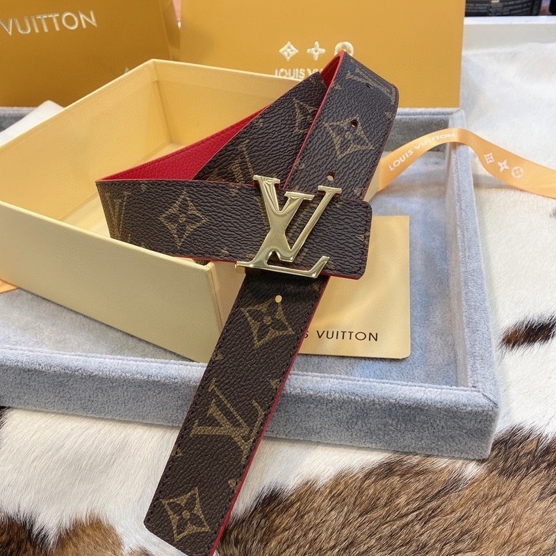 Louis Vuitton 1 : 1 Cinturón Reversible De Lujo Para Mujer De