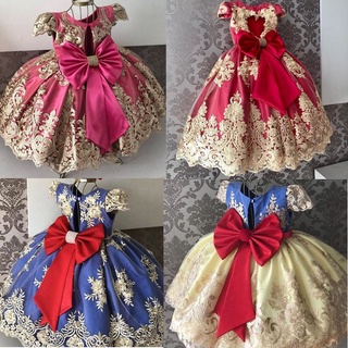 Vestido de tutú de tul de princesa para niña, vestido de boda, fiesta,  vestido de bebé de 3 a 9 años