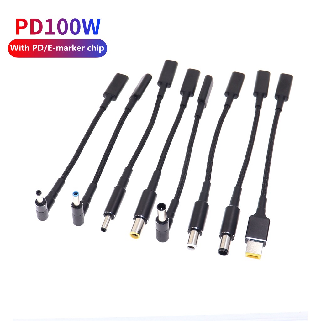 Cable de Carga del Adaptador de Corriente USB-C Type-C Hembra a Yoga 3