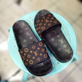 Lv Import sandalias Slop de calidad para mujer