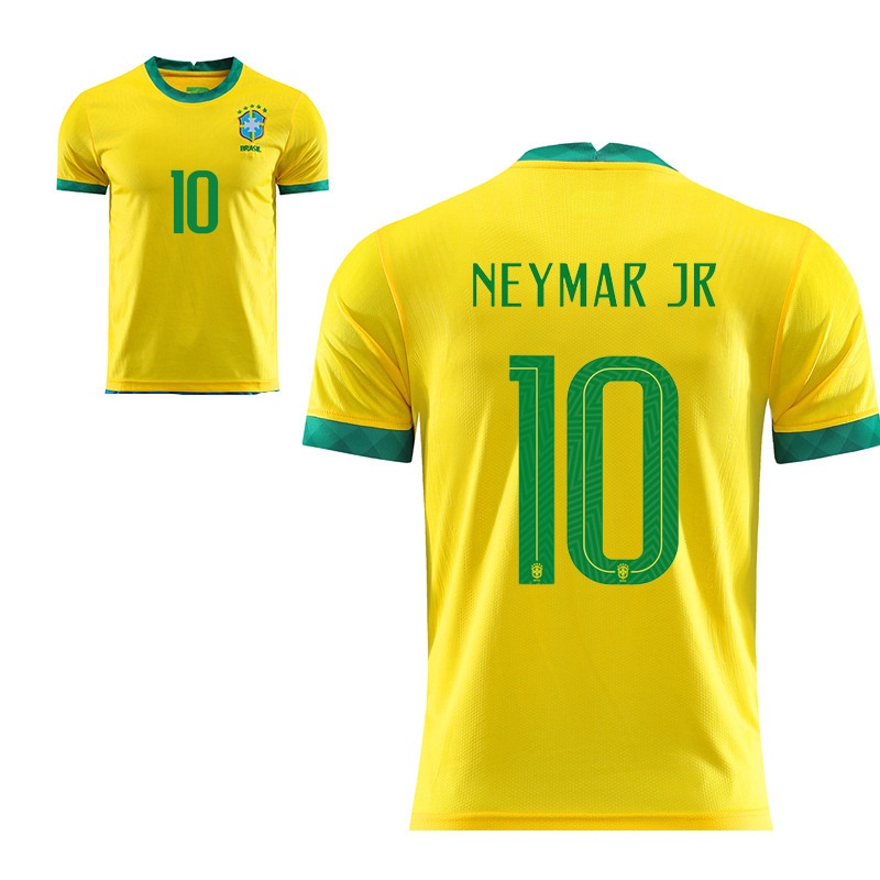 Camisa Brasil Neymar Amarela - Amarelo