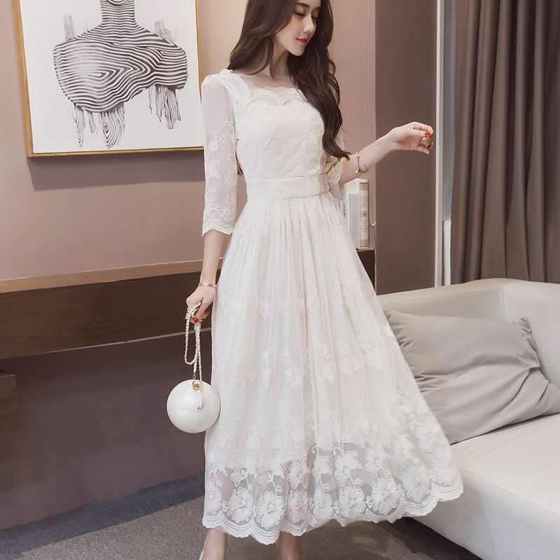 vestido blanco  Shopee México