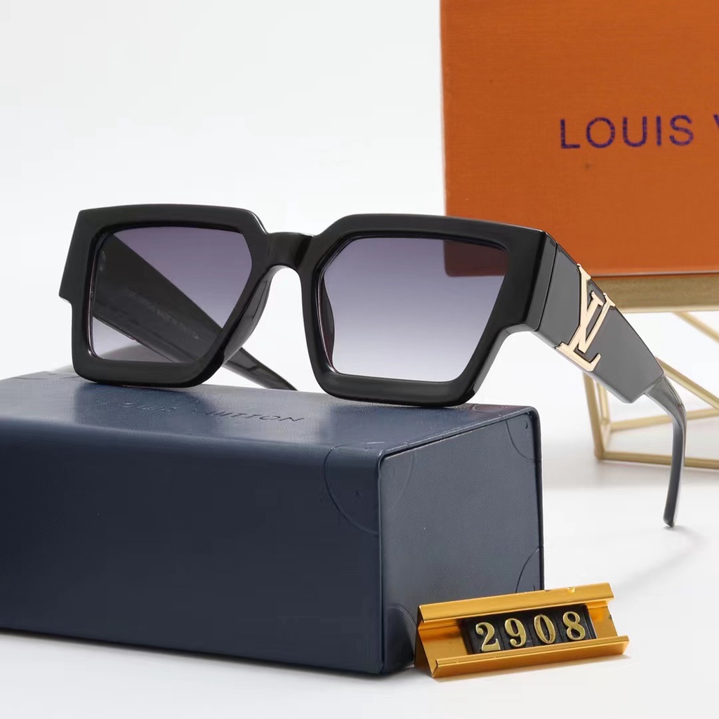 Louis Vuitton 2022 Lentes De Sol Cuadrados Vintage UV400 A La Moda Para  Hombre Y Mujer