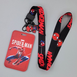 Marvel Vengadores Spiderman Batman Iron Man Superman Thanos Anime Tarjetero  Fácil Titular De La Tarjeta De Identificación Cordón Lanyard+Porta  Credencial Gafete | Shopee México