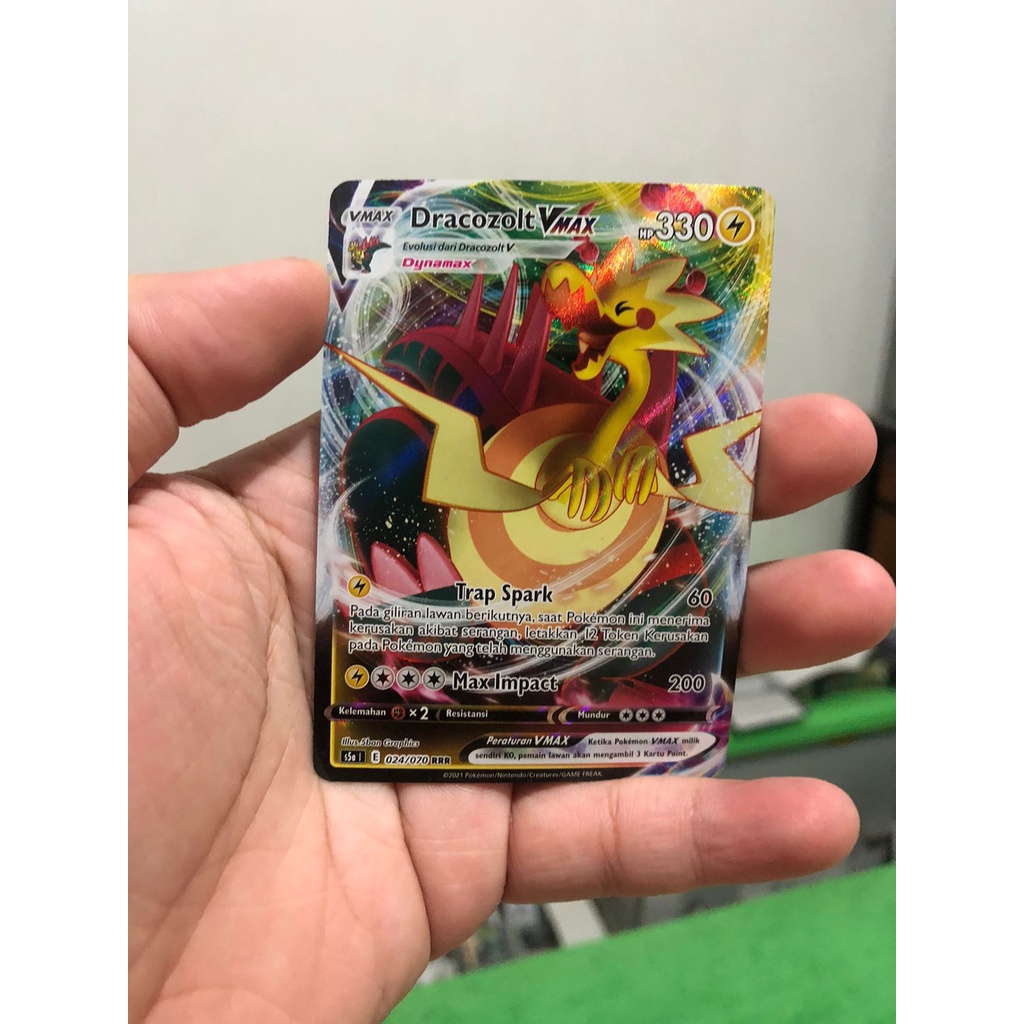 pokemon trading card 3 pack POKÉMON TCG - Dracozolt V Ultra Rare main image 0