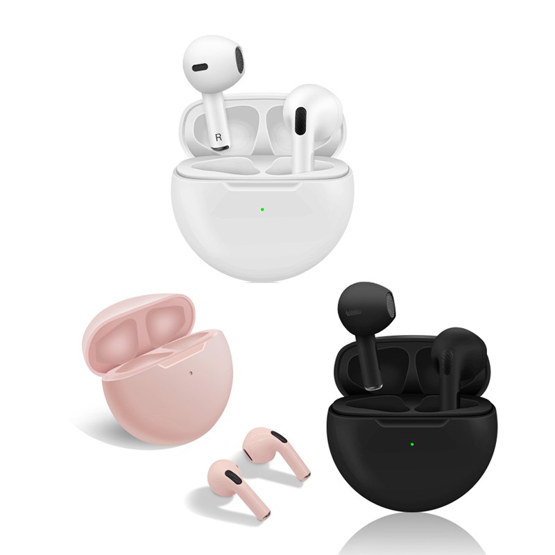 Air pods Pro 6 TWS Bluetooth 5.0 Wireless Headphones Rename Mini