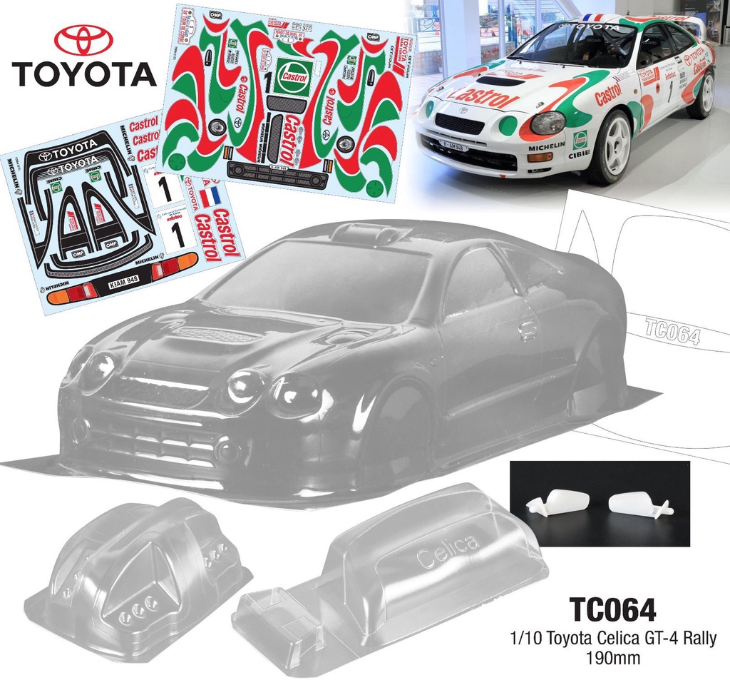 Toyota celica rc top