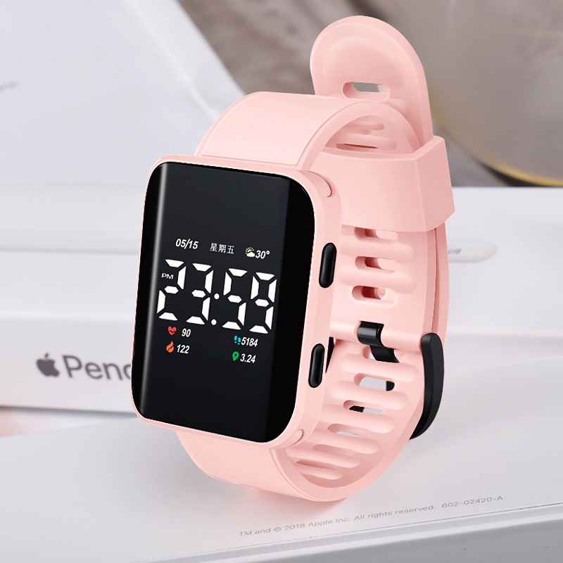 Reloj Pulsera De Silicona Digital Touch Tactil