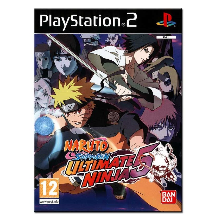 Naruto Ultimate Ninja 5, un juego de PS2 muy completo. // Naruto