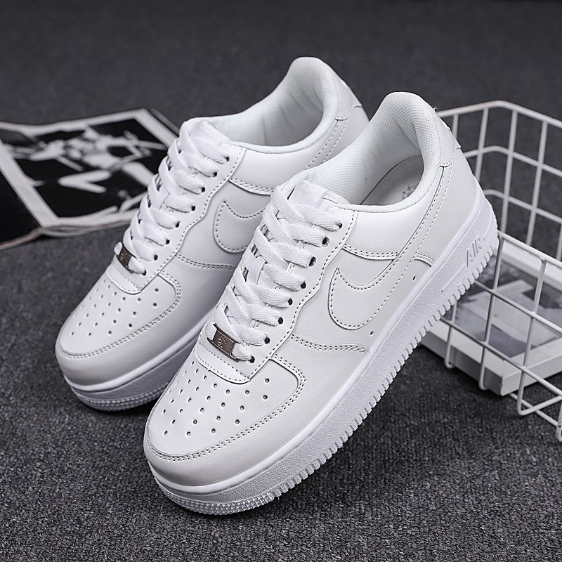 Air Force Af1 Blanco Puro Para Mujer One