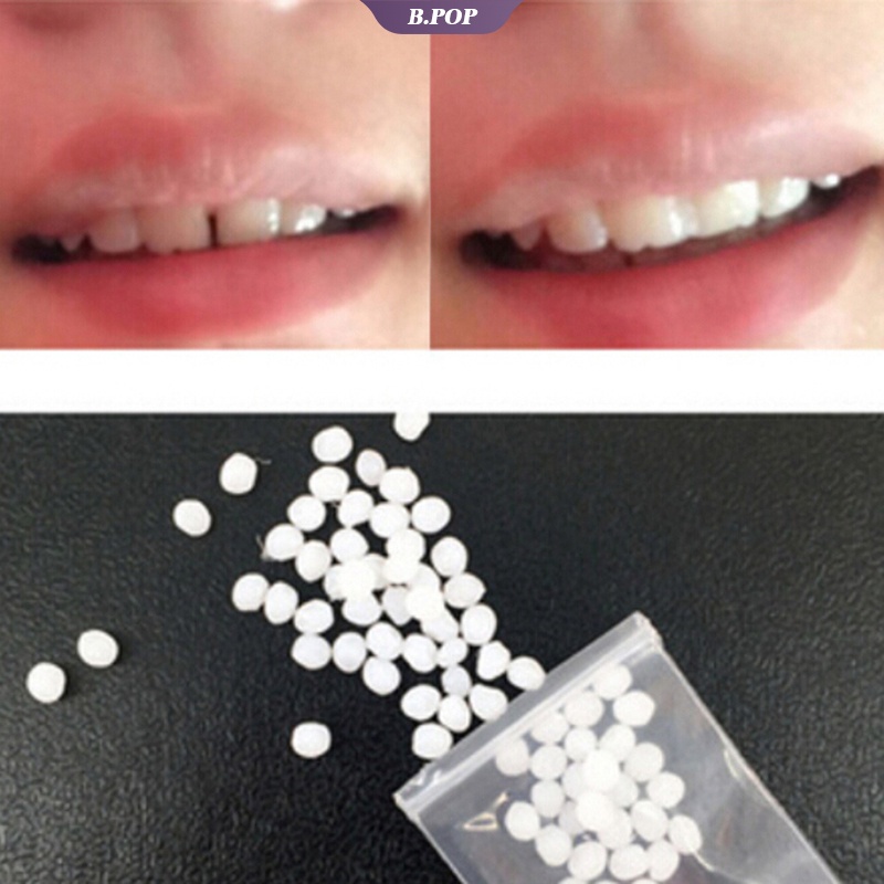 Dientes falsos de 10g y espacio para prótesis de pegamento sólido,  dentadura postiza, cuidado de los dientes postizos, pegamento sólido, juego  de reparación de dientes temporales