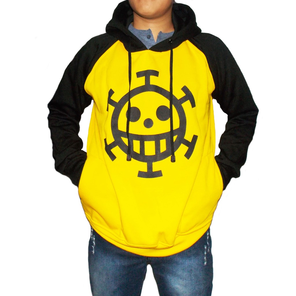 Chamarra ANIME ONE PIECE TRAFALGAR LAW HOODIE Sudadera Con Capucha