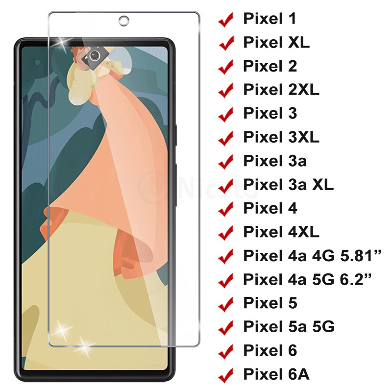 3 Piezas De Protector De Pantalla De Vidrio Templado Hd Para Pixel 3/ Pixel  3a/ Pixel 6/ Pixel 6a/ Pixel 7/ Pixel 7a/ Pixel 8; Protector De Pantalla De  Privacidad De Película