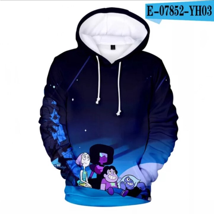 Sudaderas Con Capucha Para Hombre, Sudadera Con Cremallera De Dibujos  Animados De Primavera Para Hombres, Mujeres Y Niños, Estampado 3D De Anime  Steven Universe, Cool Boy Girl, Moda Informal De Manga Larga