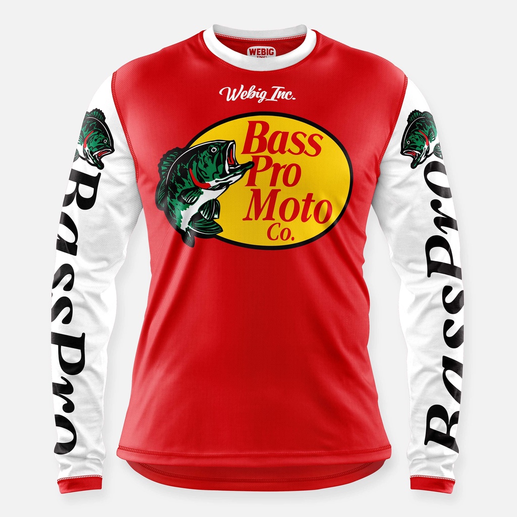 2022 Bass Pro Shops Camisa Para Hombre Media M Manga Larga