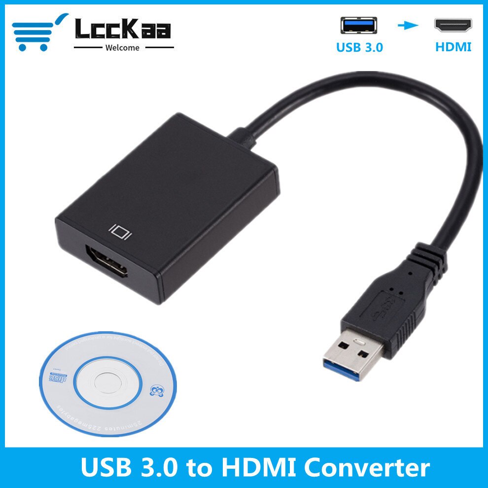 Adaptador de USB 3.0 a HDMI Alta definición