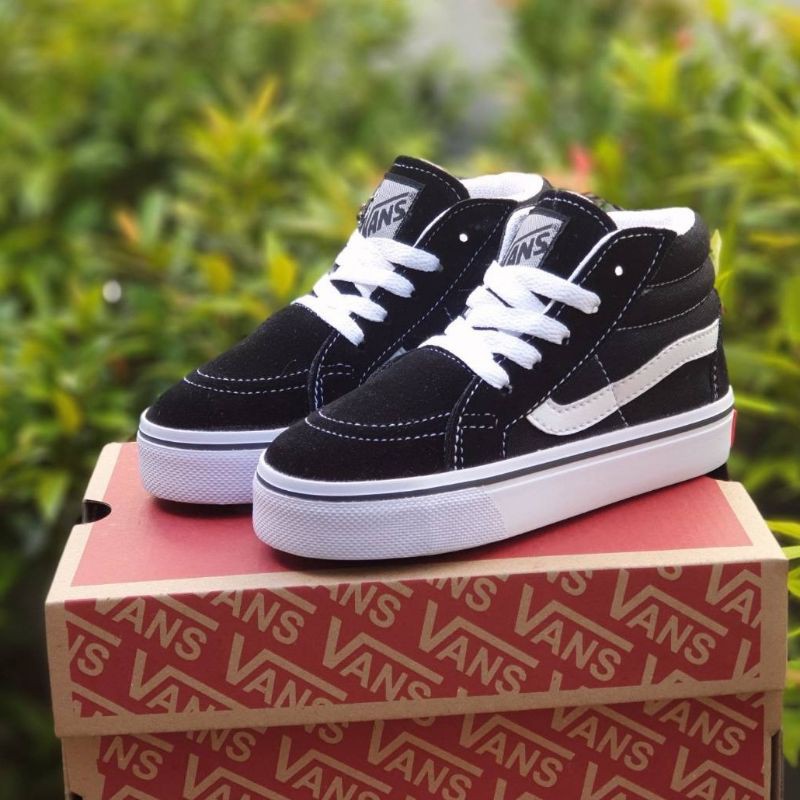 Vans Sk8 zapatos infantiles talla 21 35 Shopee M xico