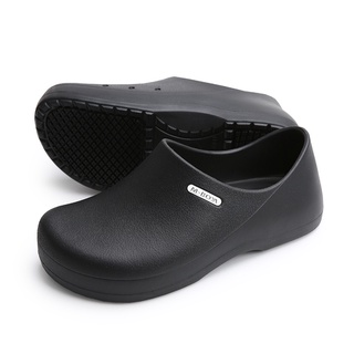 Zapatos de Chef antideslizantes para mujer, calzado de cocina, trabajo  negro, plástico ligero - AliExpress