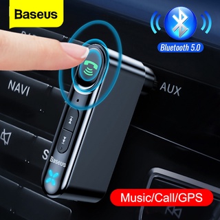 Baseus-transmisor FM Bluetooth para coche, modulador manos libres,  inalámbrico, Aux, Radio, reproductor MP3, con cargador