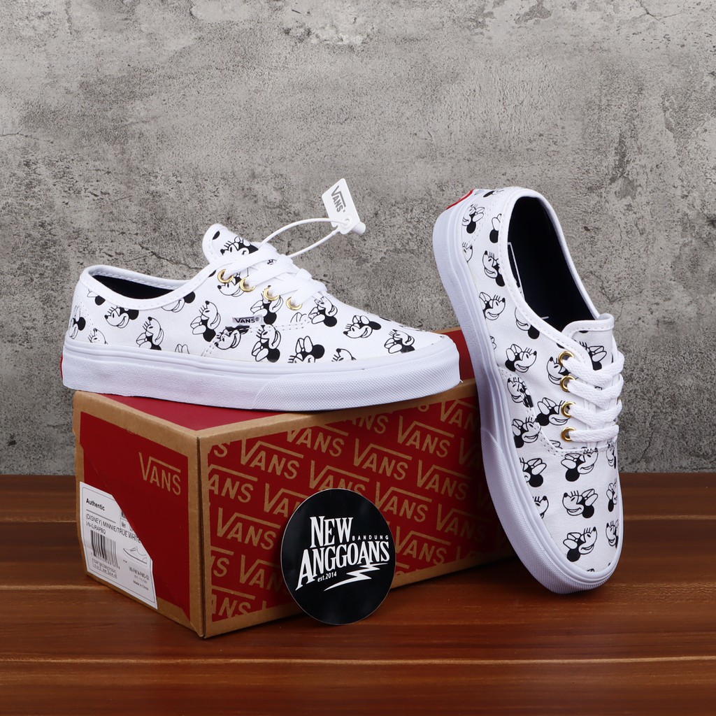 Zapatos vans de clearance mickey mouse de mujer