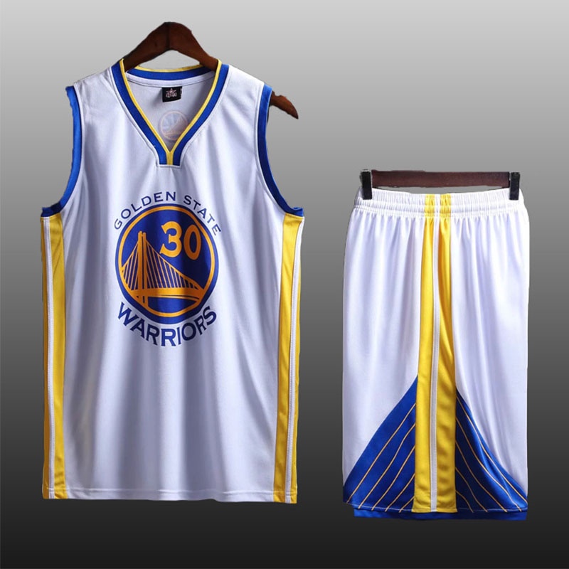 24Hours Shippiing Steve Curry Camiseta De Baloncesto Para Hombre 2Pcs Set NBA Warriors Conjunto Uniforme Tops Shorts Shopee Mexico