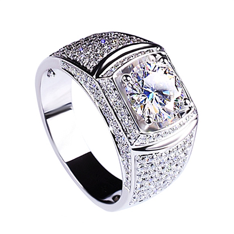 Anillos de diamantes para best sale hombres precios