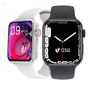 Reloj inteligente relojes de cuero, Fitness Ladies Impermeable Ip67  Smartwatch Reloj de mujer para Android ios (blanco)