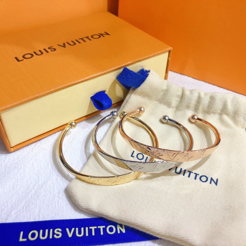 Louis Vuitton Pulsera Nanogram, Una talla, Metal, : : Ropa,  Zapatos y Accesorios