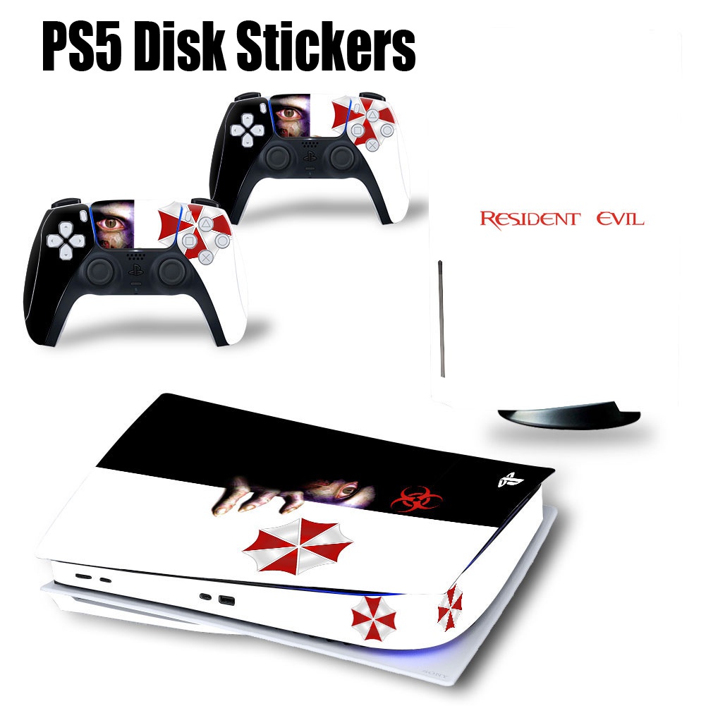 Resident Evil Umbrella Corp PS5 Skin