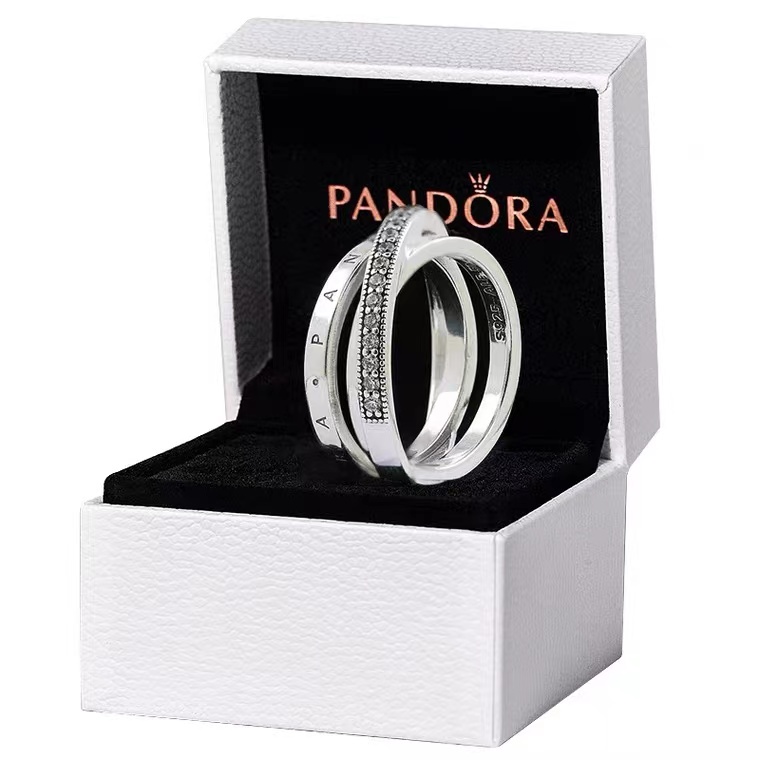 Pandora Anillo Original Hembra Margarita De Plata S925 Moda